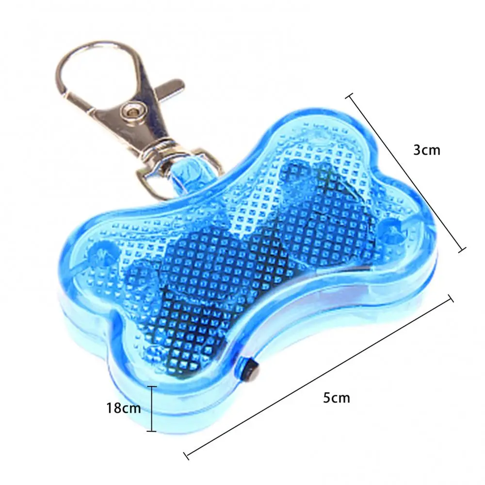 (10pcs) Fashion Dog Cat Pet Puppy Collar Pendant Plastic LED Light Safety Luminous Flash Jewelry Pet Pendants Products Accessories - Image 6