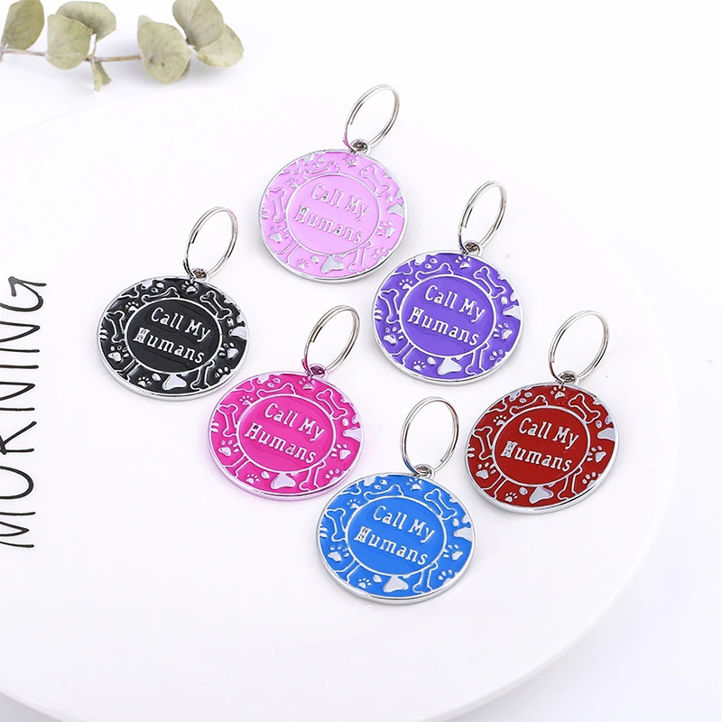 Free Engraved Pet Dog ID Tag Personalized Cat Puppy ID Tag Pet Dog Collar Accessories Custom Dogs Anti-lost Name Tags Pendant - Image 5